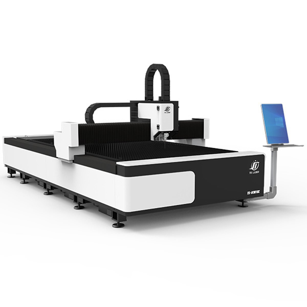 TS-N tek tablalı açık tip orta güç fiber lazer