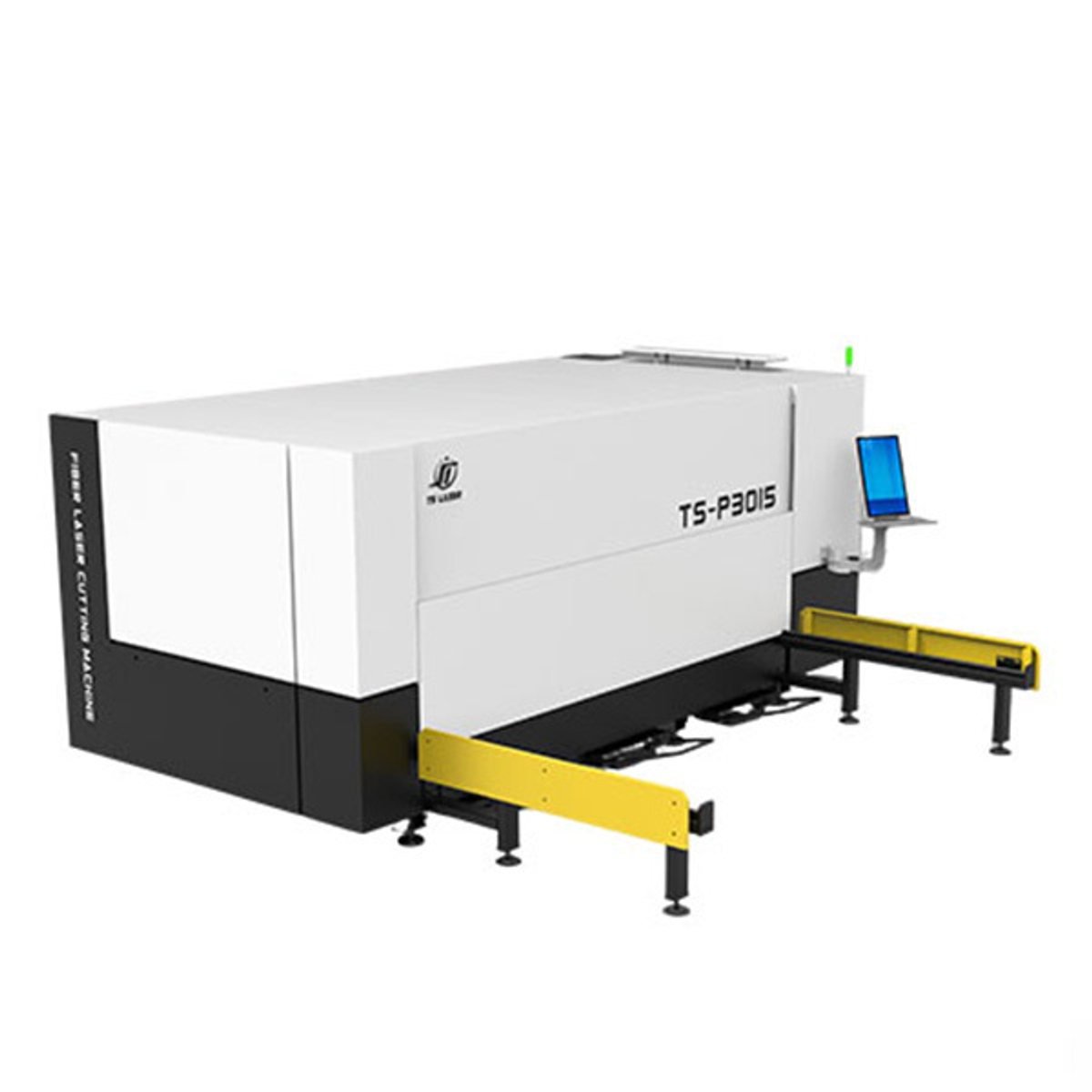 TS-P tek tablalı tam kabin fiber lazer